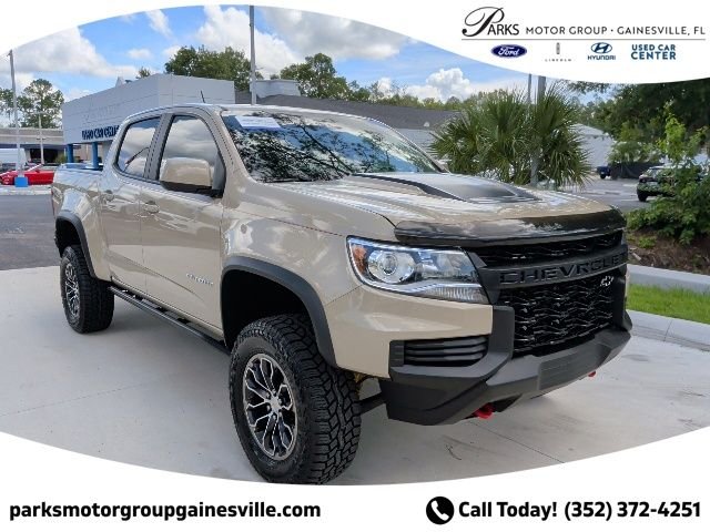 Certified Used 2021 Sand Dune Metallic Chevrolet ZR2 image 1