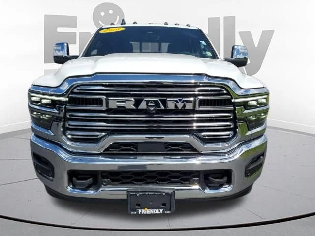 New 2026 Bright White Clear-Coat Exterior Paint RAM Laramie image 8