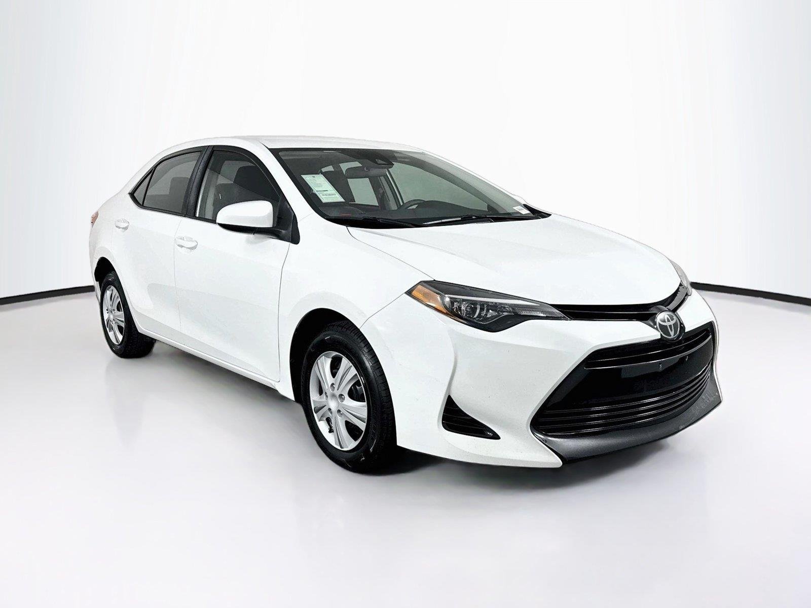Used 2018 Super White Toyota L image 8