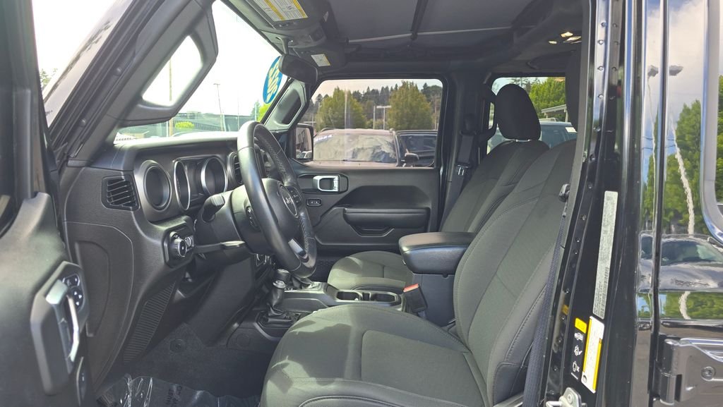 Used 2022 Black Clearcoat Jeep Unlimited Willys image 21