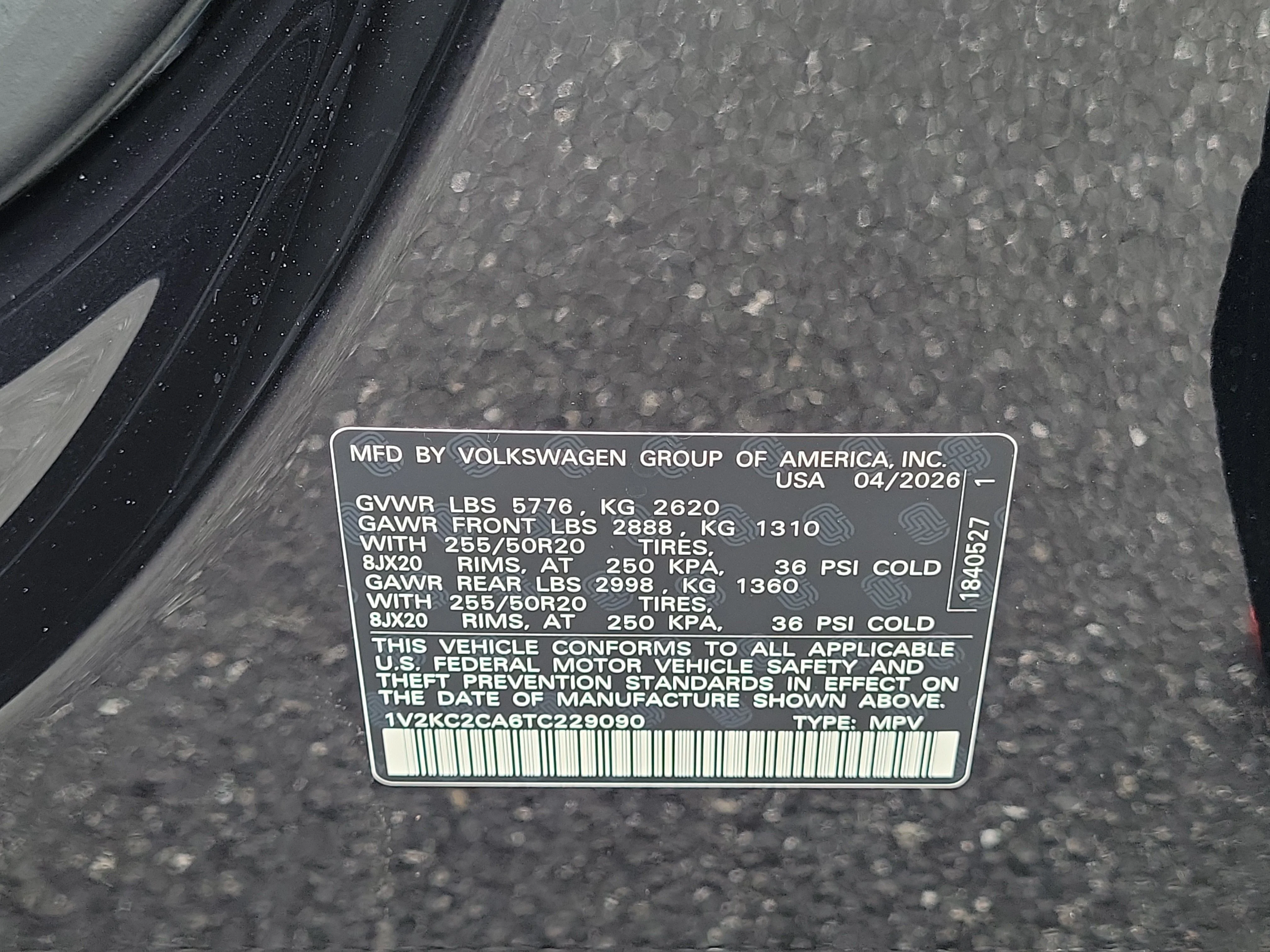 New 2026 Black Volkswagen 2.0T SE w/Technology image 34
