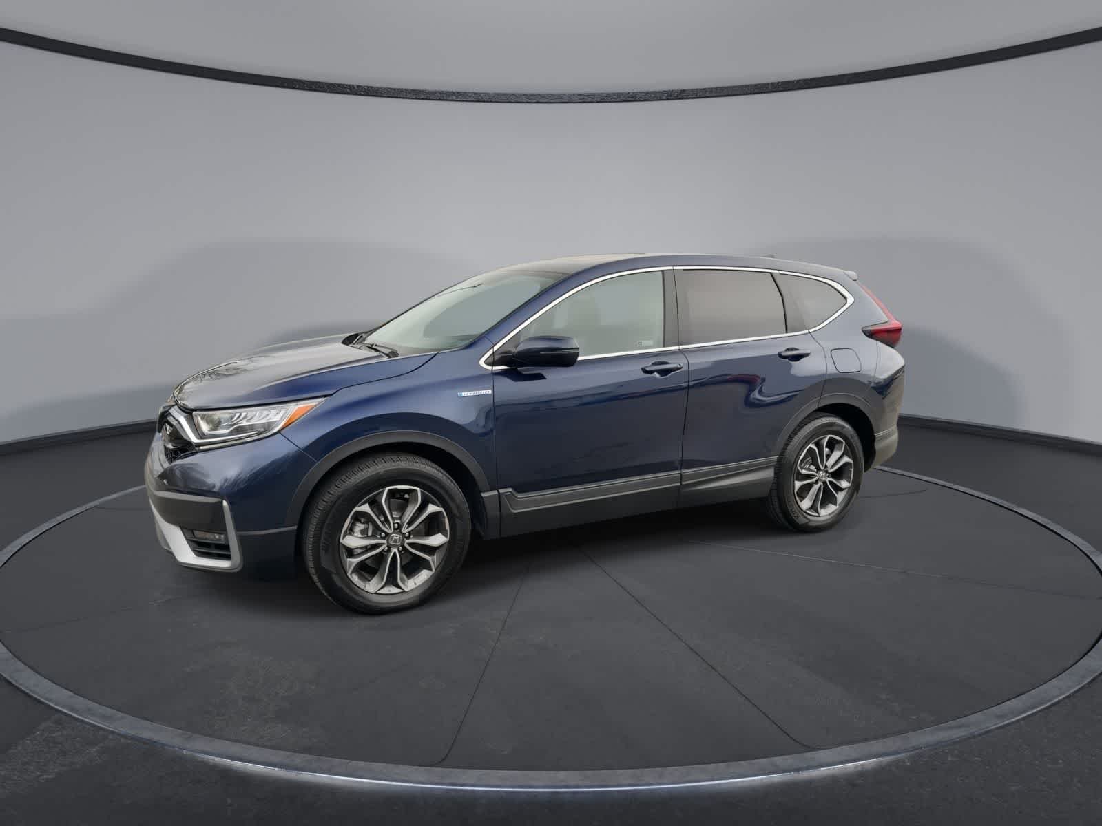 Used 2021 Obsidian Blue Pearl Honda EX image 4