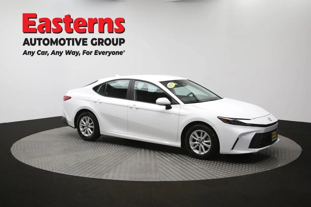 Used 2025 White Toyota LE image 47