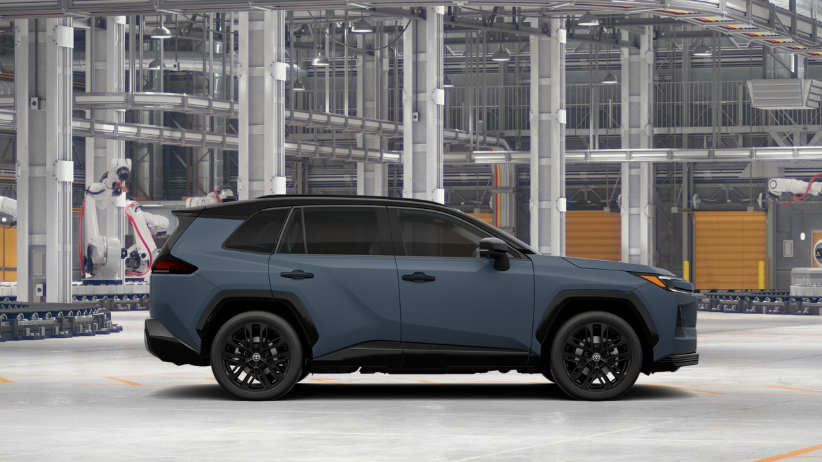 New 2026 Storm Cloud with Midnight Black Metallic roof Toyota XSE image 12