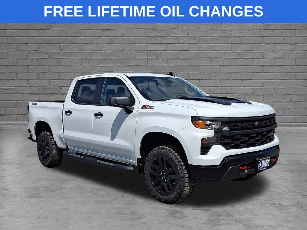 New 2026 Summit White Chevrolet Custom Trail Boss image 1