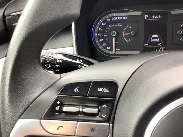 Certified Used 2022 Intense Blue Hyundai SEL image 35