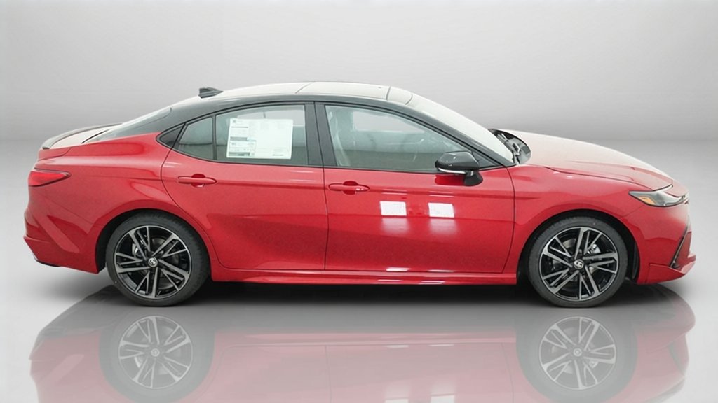 New 2026 Supersonic Red with Midnight Black Metallic roof Toyota XSE image 45