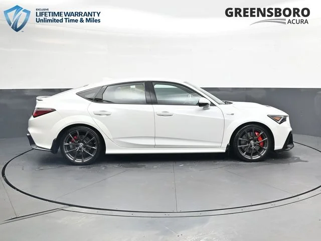 Used 2025 Platinum White Pearl Acura TYPE S image 4