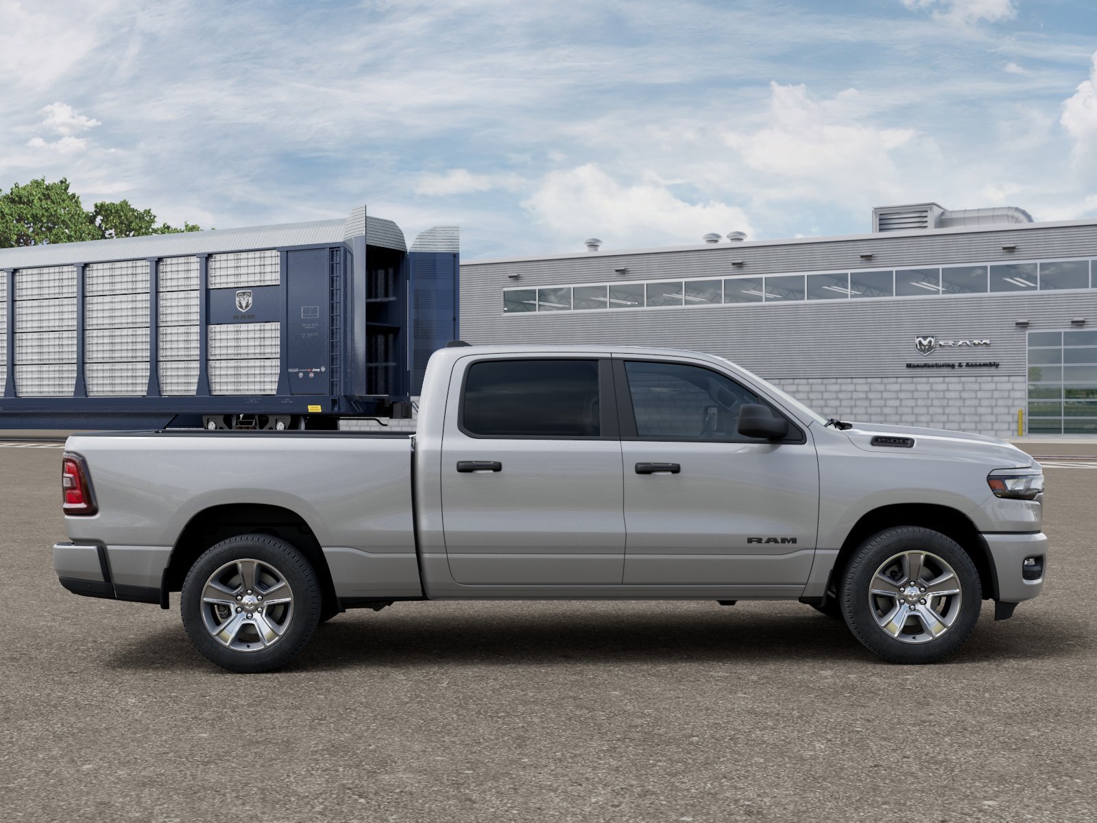 New 2026 Silver Zynith Exterior Paint Ram  image 12