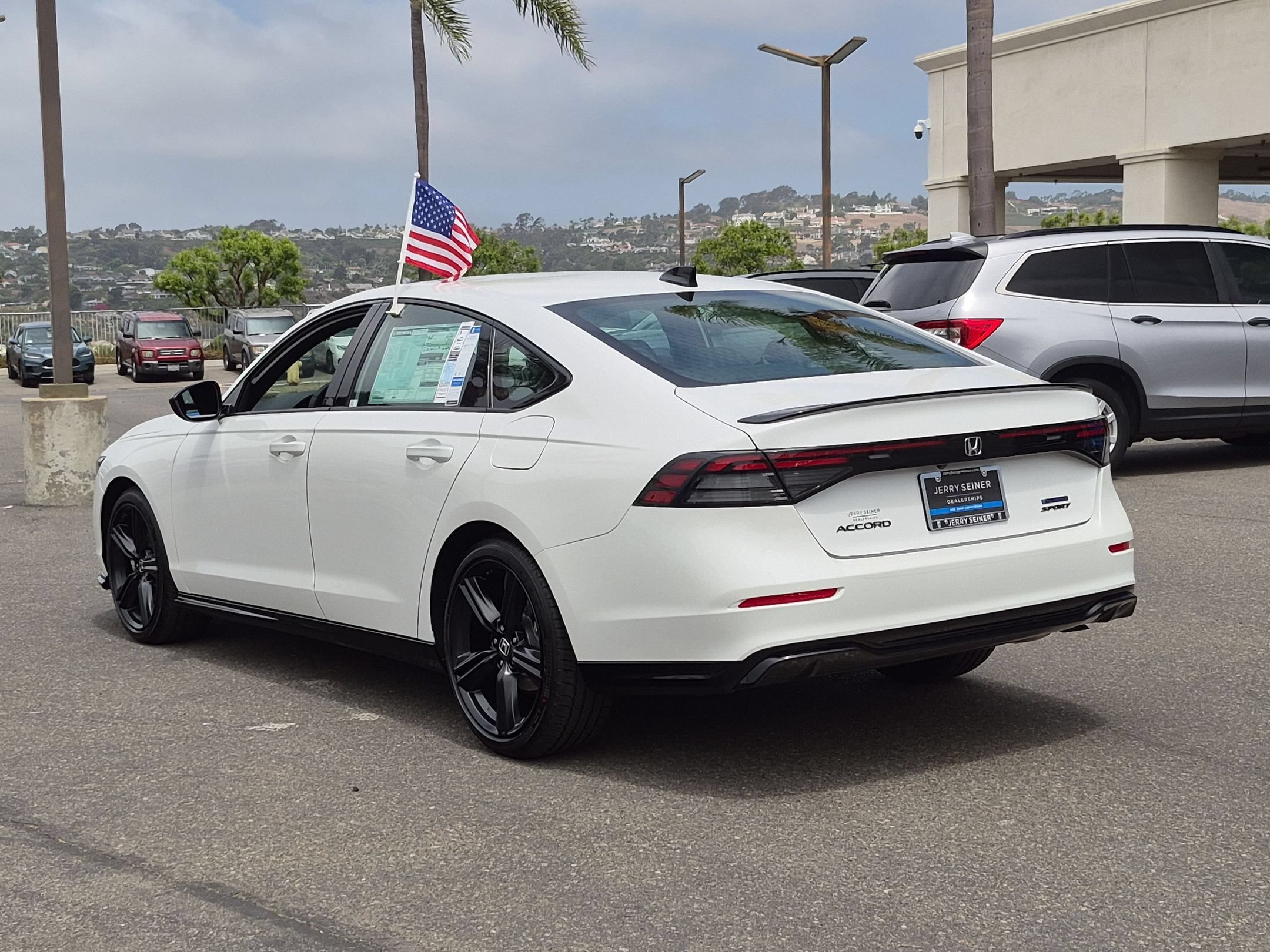 New 2026 Platinum White Pearl Honda Sport-L image 9