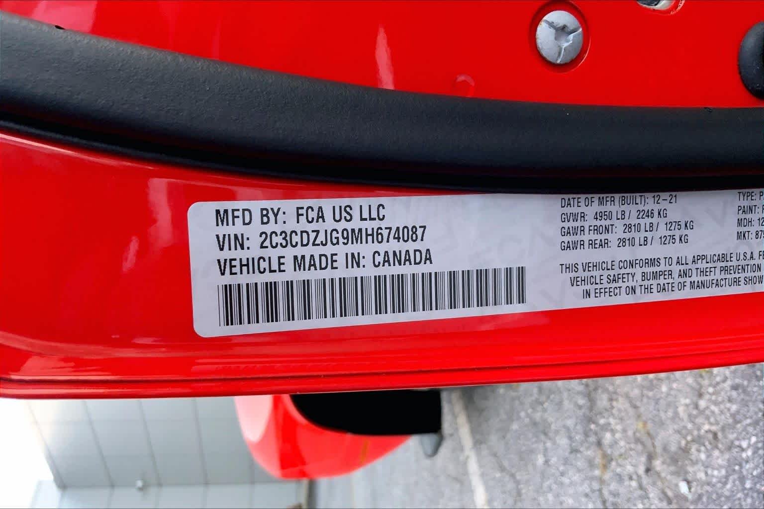 Used 2021 Go Mango Dodge GT image 26
