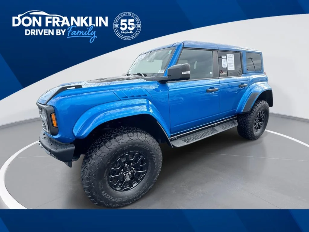 Used 2024 Blue Ford Raptor image 1