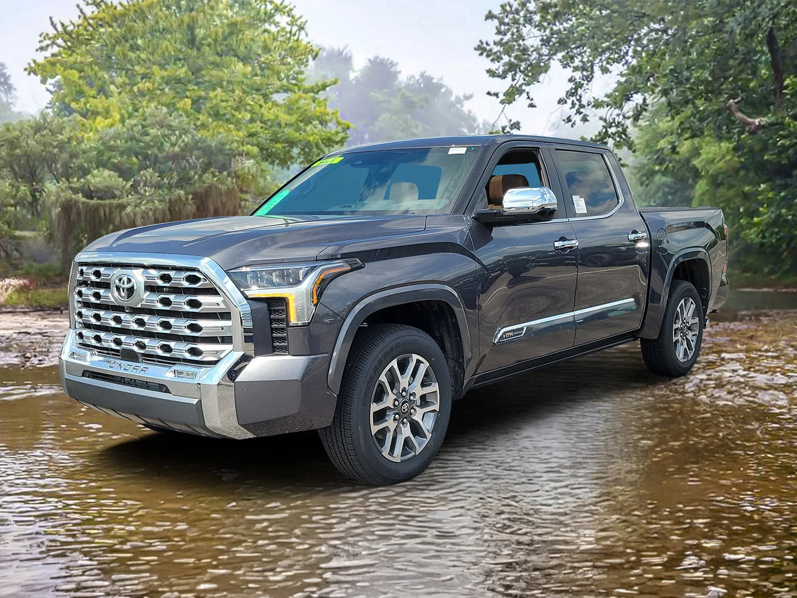 New 2026 Magnetic Gray Metallic Toyota 1794 Edition CrewMax 5.5