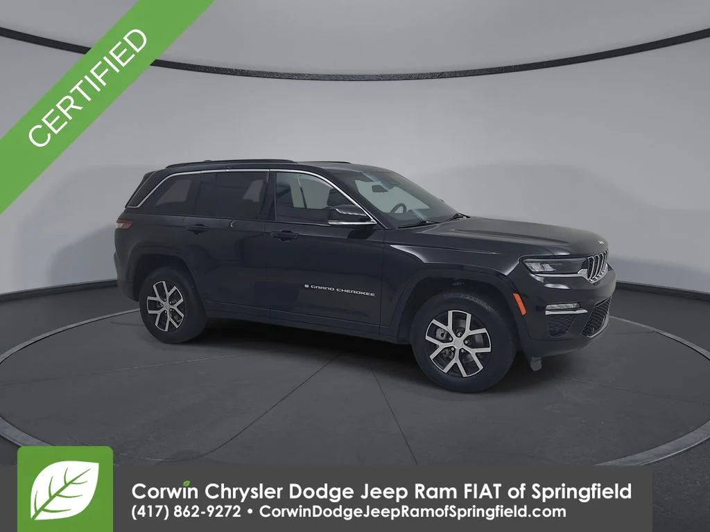 Certified Used 2025 Black Jeep Limited image 2