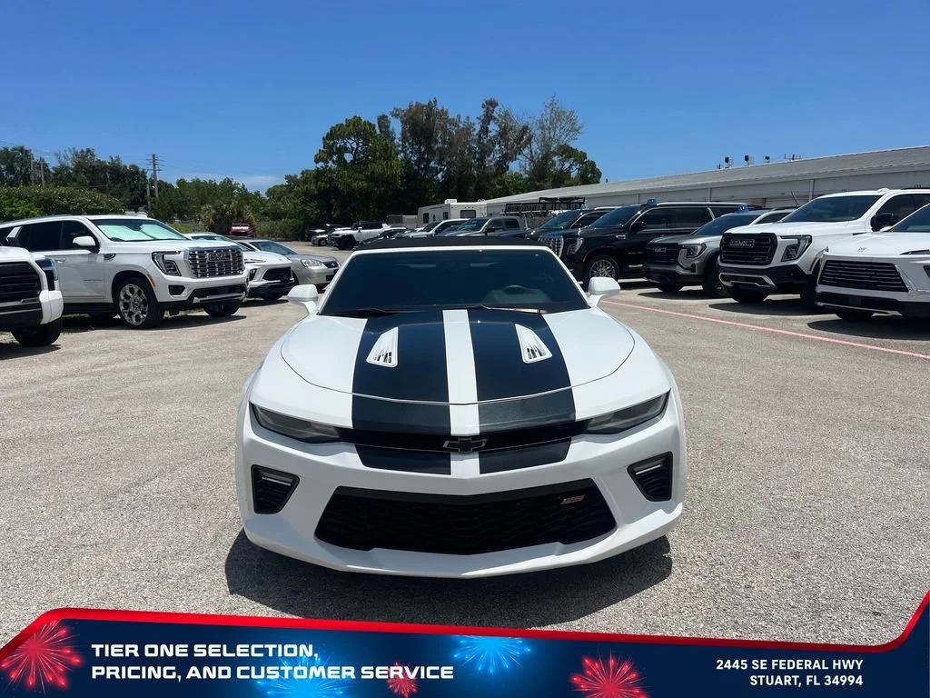 Used 2018 SUMMIT WHITE Chevrolet 1SS image 3