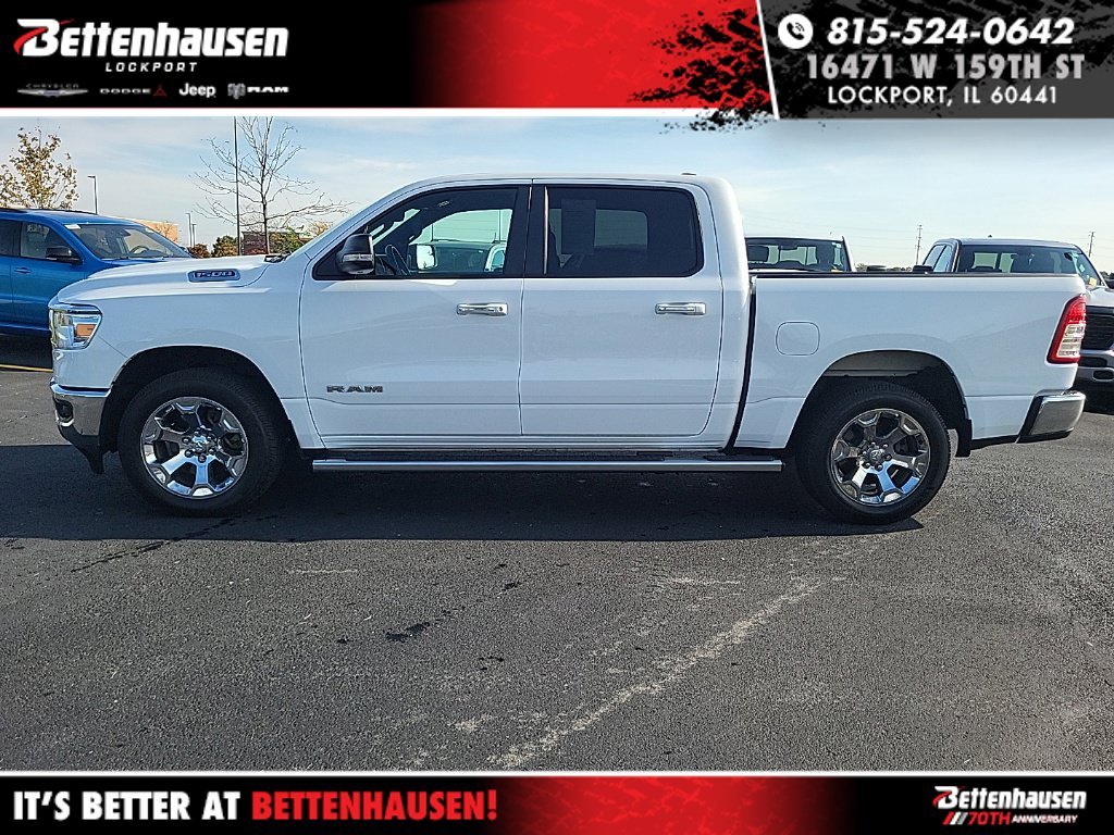 Used 2019 White Ram Big Horn/Lone Star image 2