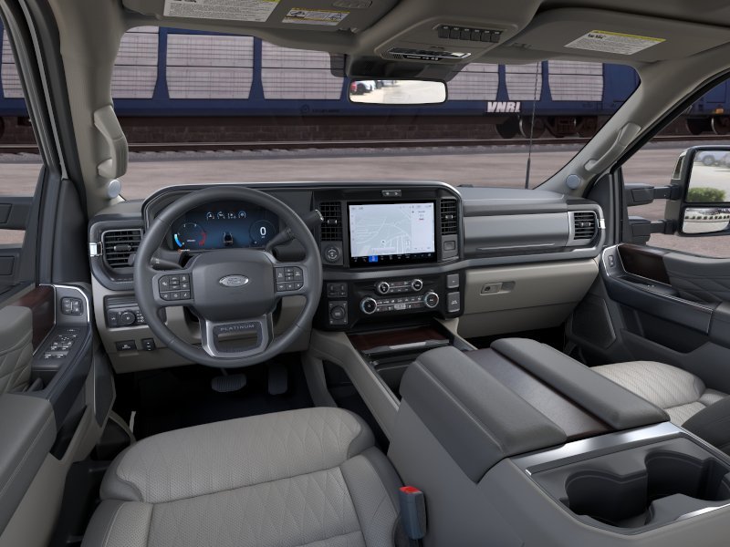 New 2026 Star White Metallic Tri-Coat Ford F-350® Platinum® image 9