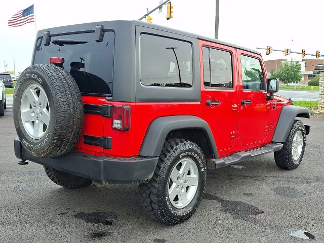 Used 2016 Red Jeep Unlimited Sport image 6