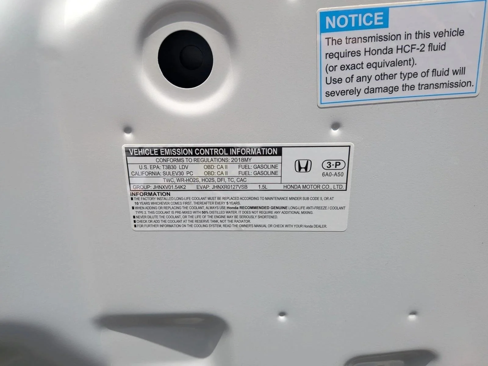 Used 2018 White Honda Touring 1.5T image 24