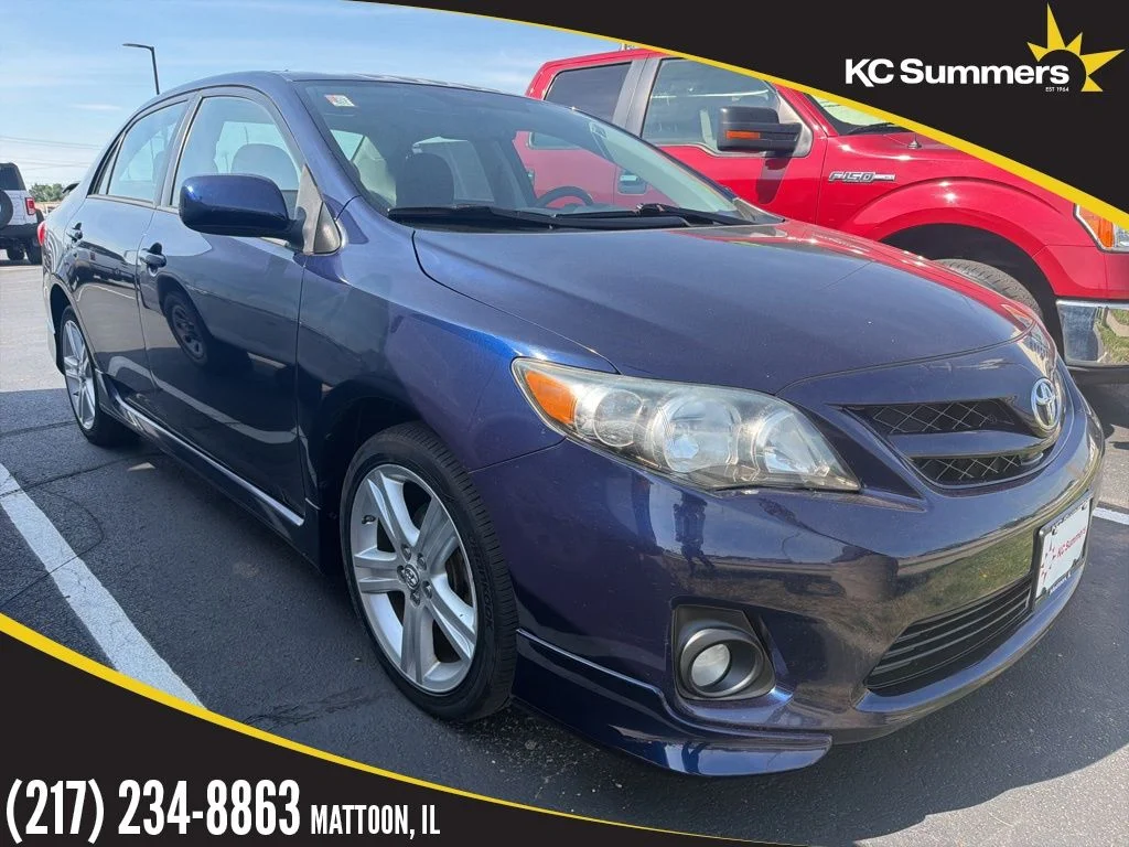Used 2013 Nautical Blue Metallic Toyota S image 1