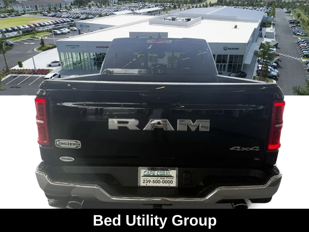 New 2026 Diamond Black Crystal Pearl-Coat Exterior Paint RAM Limited Longhorn image 5