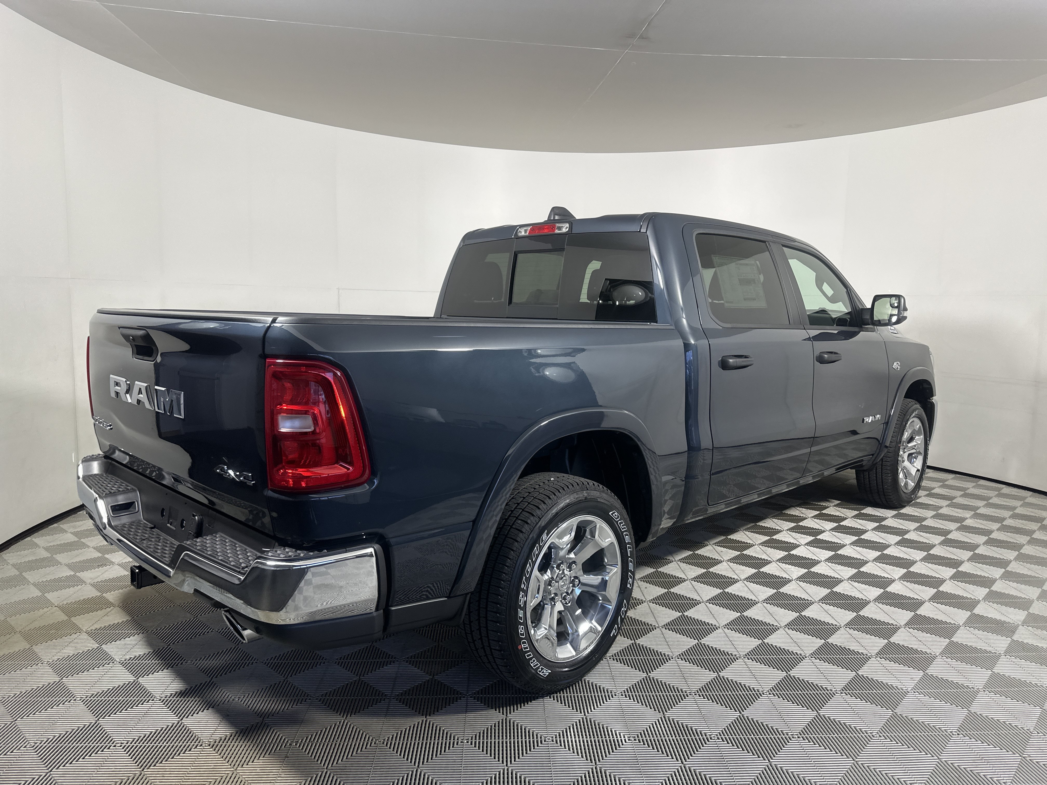 New 2026 Forged Blue Metallic Exterior Paint RAM Big Horn image 7
