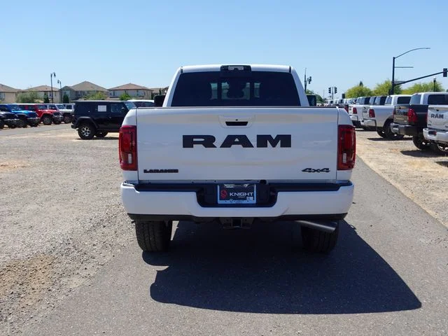 New 2026 Bright White Clear-Coat Exterior Paint RAM Laramie image 7