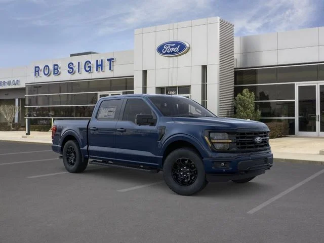 New 2026 Antimatter Blue Metallic Ford XLT image 7