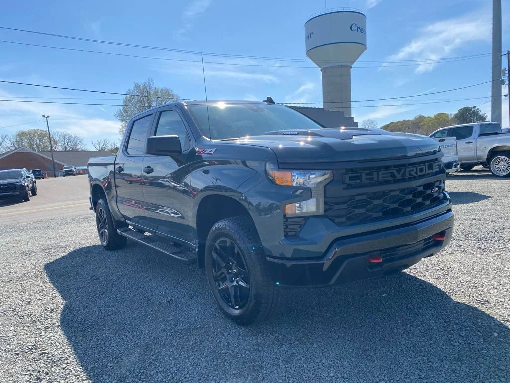New 2026 Cypress Gray Chevrolet Custom Trail Boss image 1