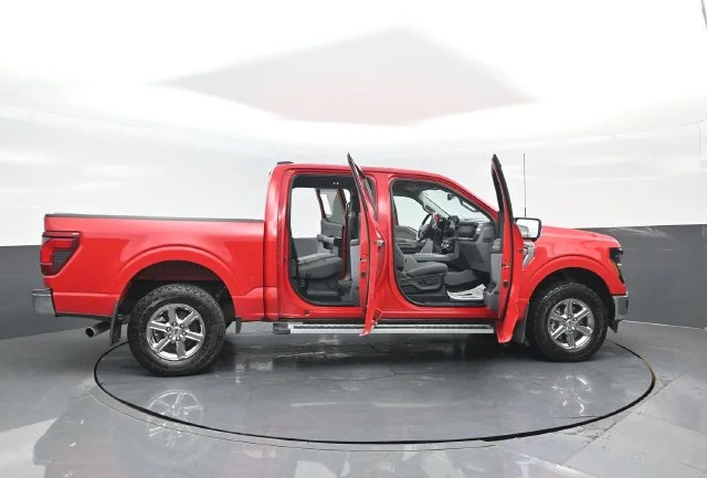 Certified Used 2024 Vermillion Red Ford XLT image 27