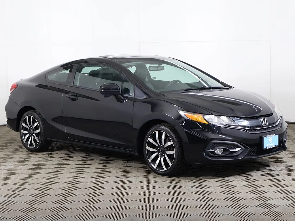 Used 2014 Honda Civic EX-L with VIN 2HGFG3B00EH526024 for sale in Streetsboro, OH