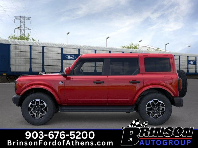 New 2026 Ruby Red Metallic Tinted Clearcoat Ford Outer Banks image 3