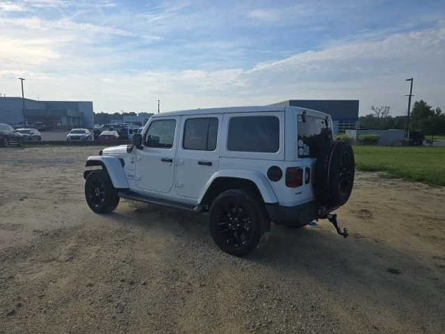 Used 2023 White Jeep Sahara 4xe image 5