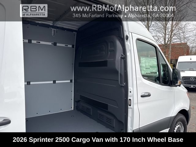 New 2026 Arctic White Mercedes-Benz 2500 with 170 Inch Wheel Base image 25