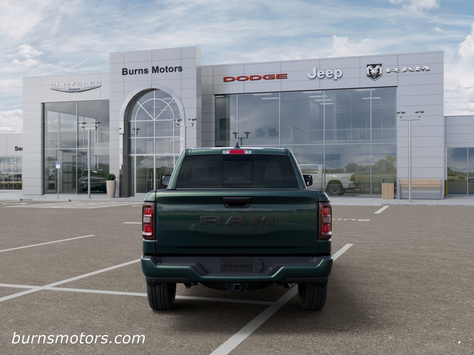 New 2026 Serrano-Green Metallic Exterior Paint RAM Express image 7
