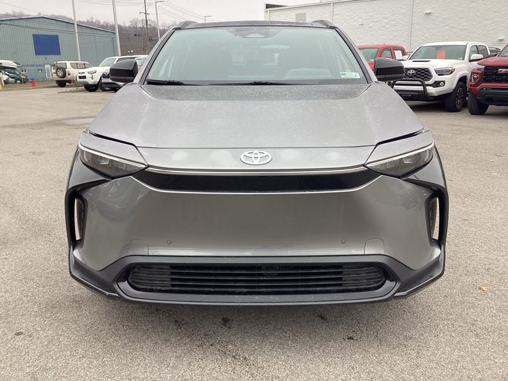 Used 2025 Toyota bZ4X XLE with VIN JTMABACA2SA106908 for sale in Bridgeport, WV