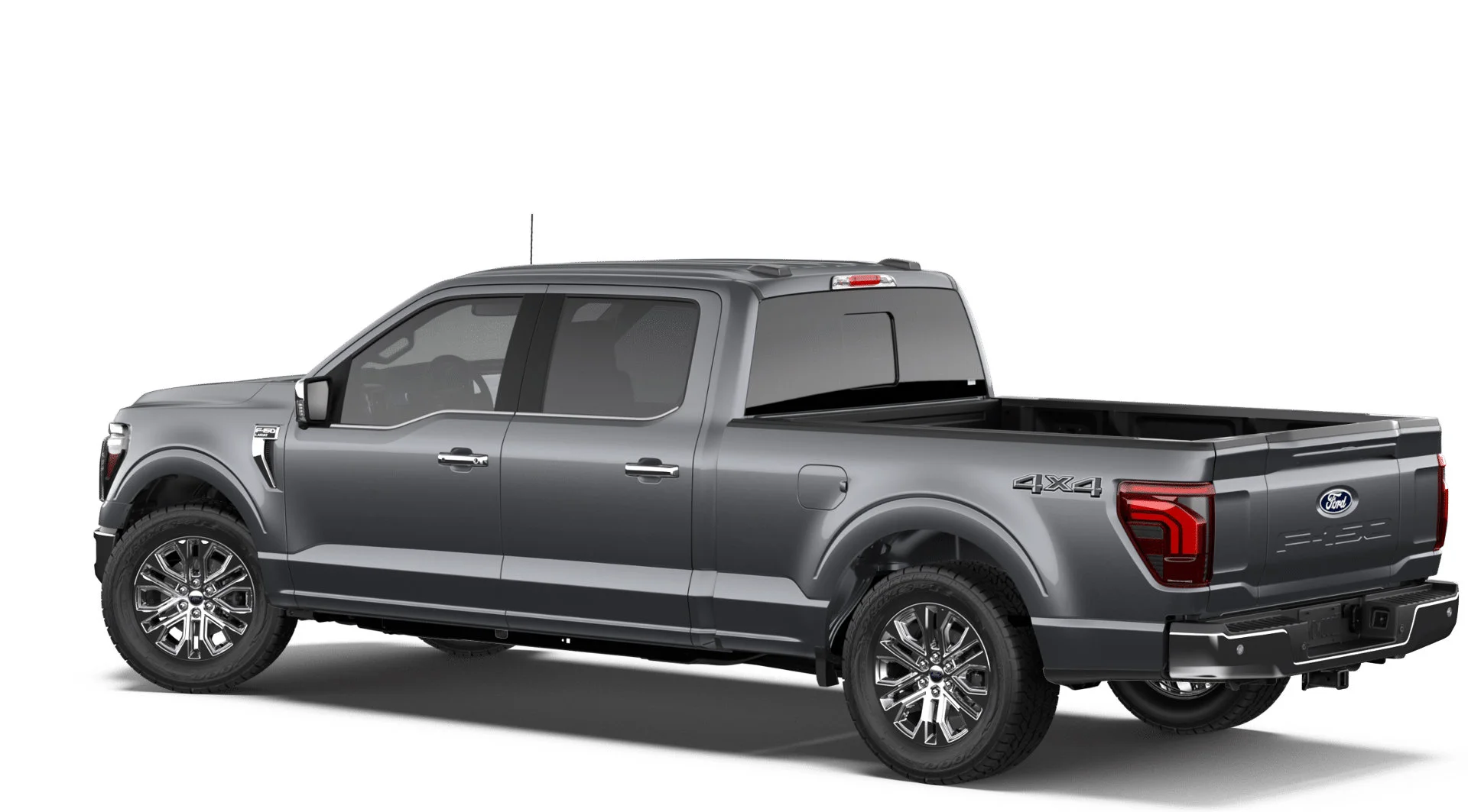 New 2026 Carbonized Gray Metallic Ford LARIAT image 2