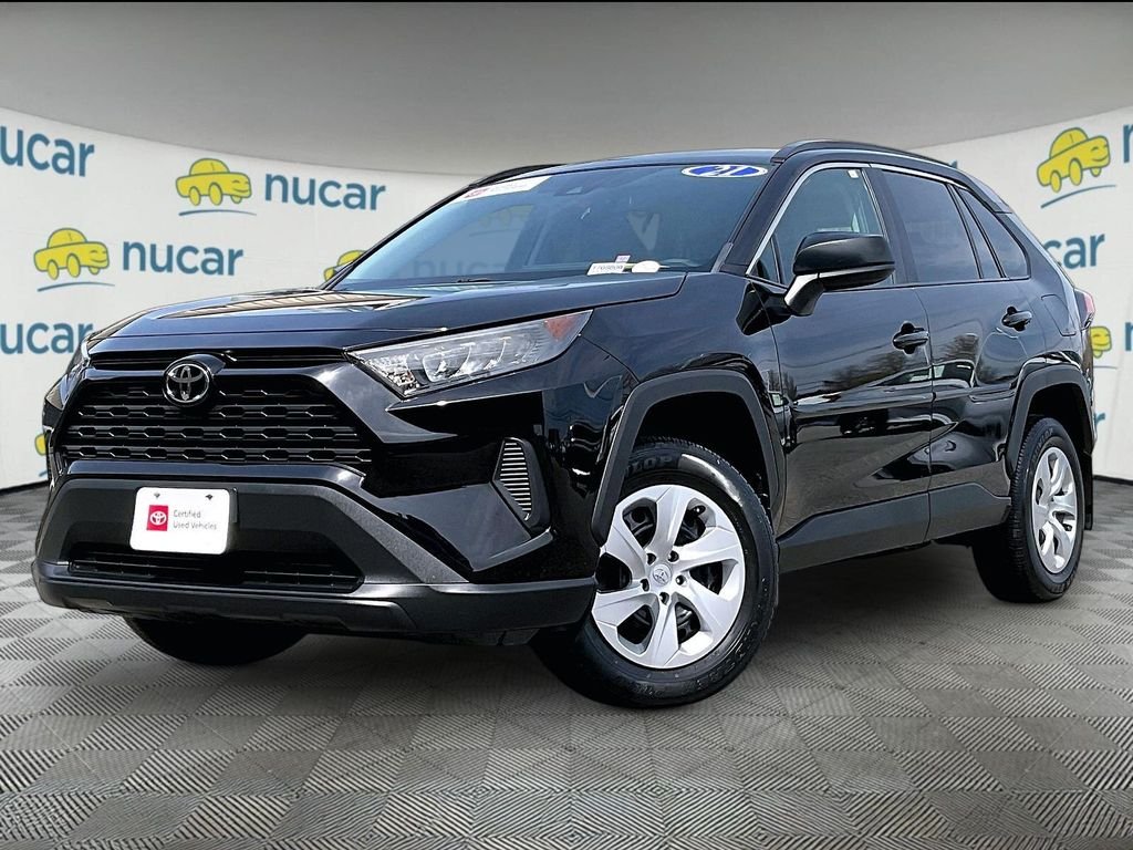 Certified Used 2021 Black Toyota LE image 3