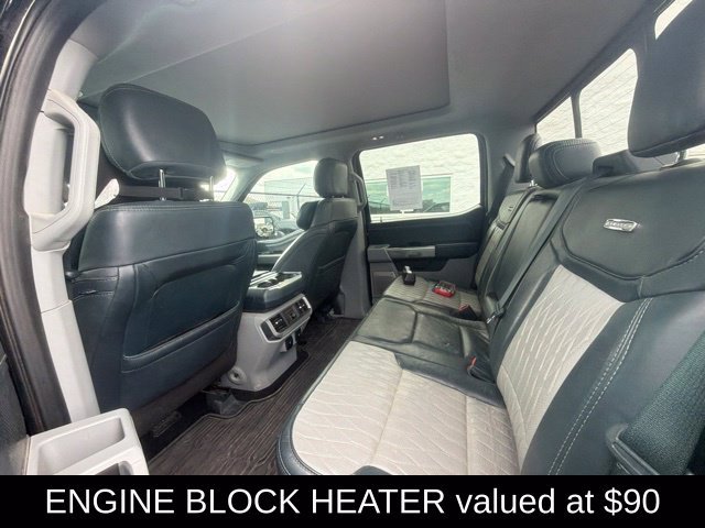 Used 2022 Agate Black Metallic Ford Limited image 10