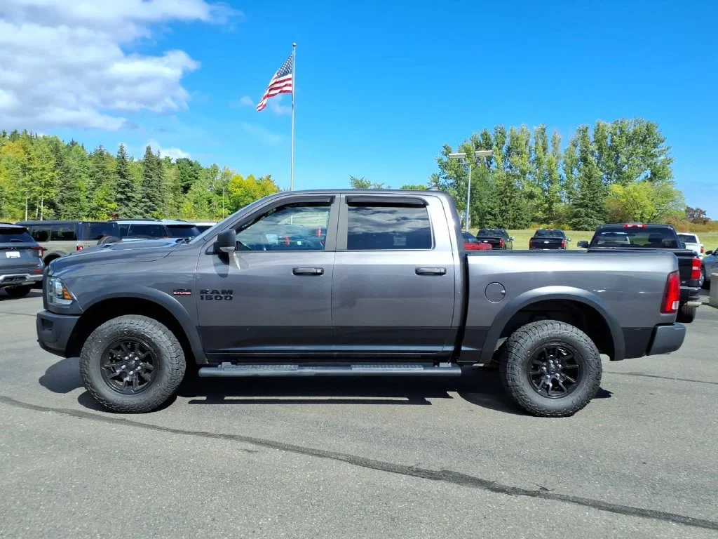 Used 2018 Granite Crystal Clearcoat Metallic Ram Rebel image 4