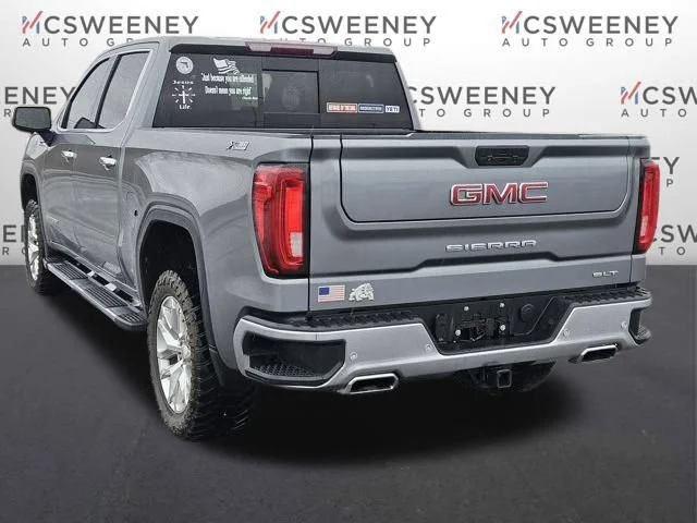 Used 2021 Satin Steel Metallic GMC SLT image 3