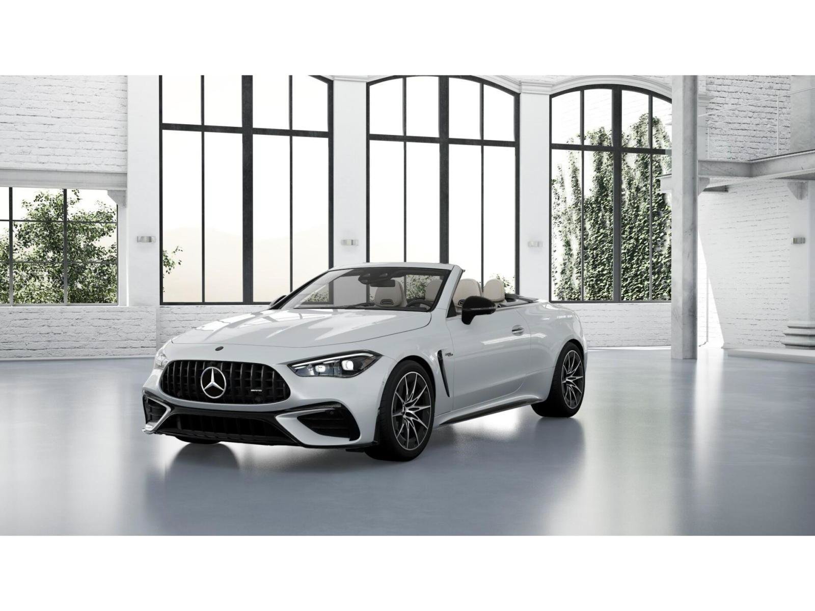 New 2027 MANUFAKTUR Moonlight White Metallic Mercedes-Benz AMG® CLE 53 4MATIC+ Cabriolet image 55