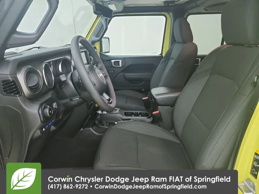 Certified Used 2023 Yellow Jeep Base 4xe image 10