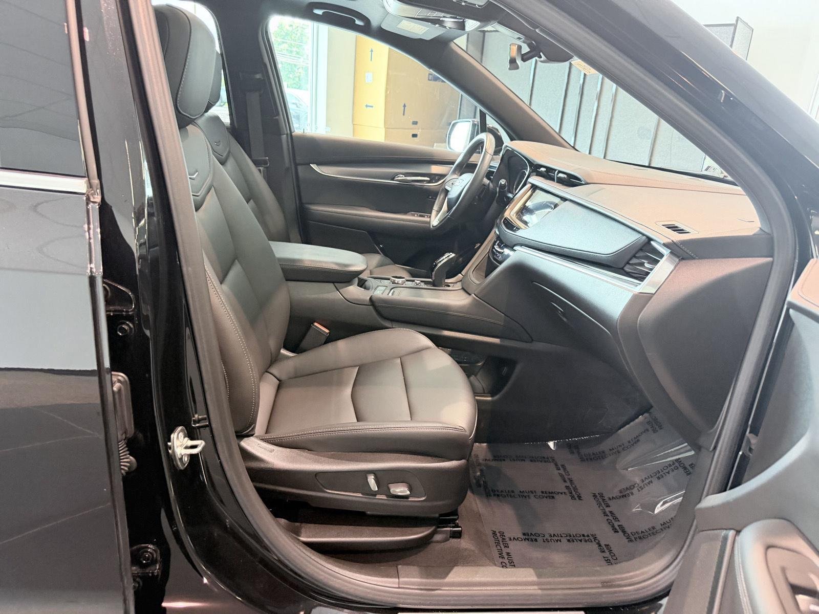 Used 2024 Stellar Black Metallic Cadillac AWD Luxury image 28
