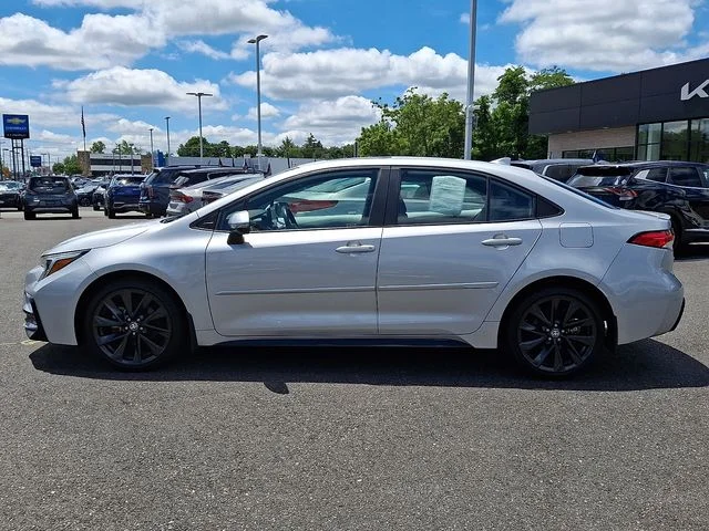 Used 2023 Silver Toyota SE image 8