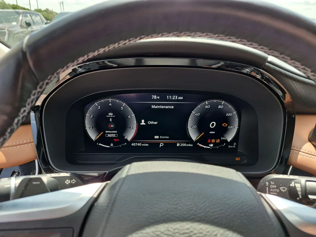 Used 2022 Blue INFINITI Sensory image 24