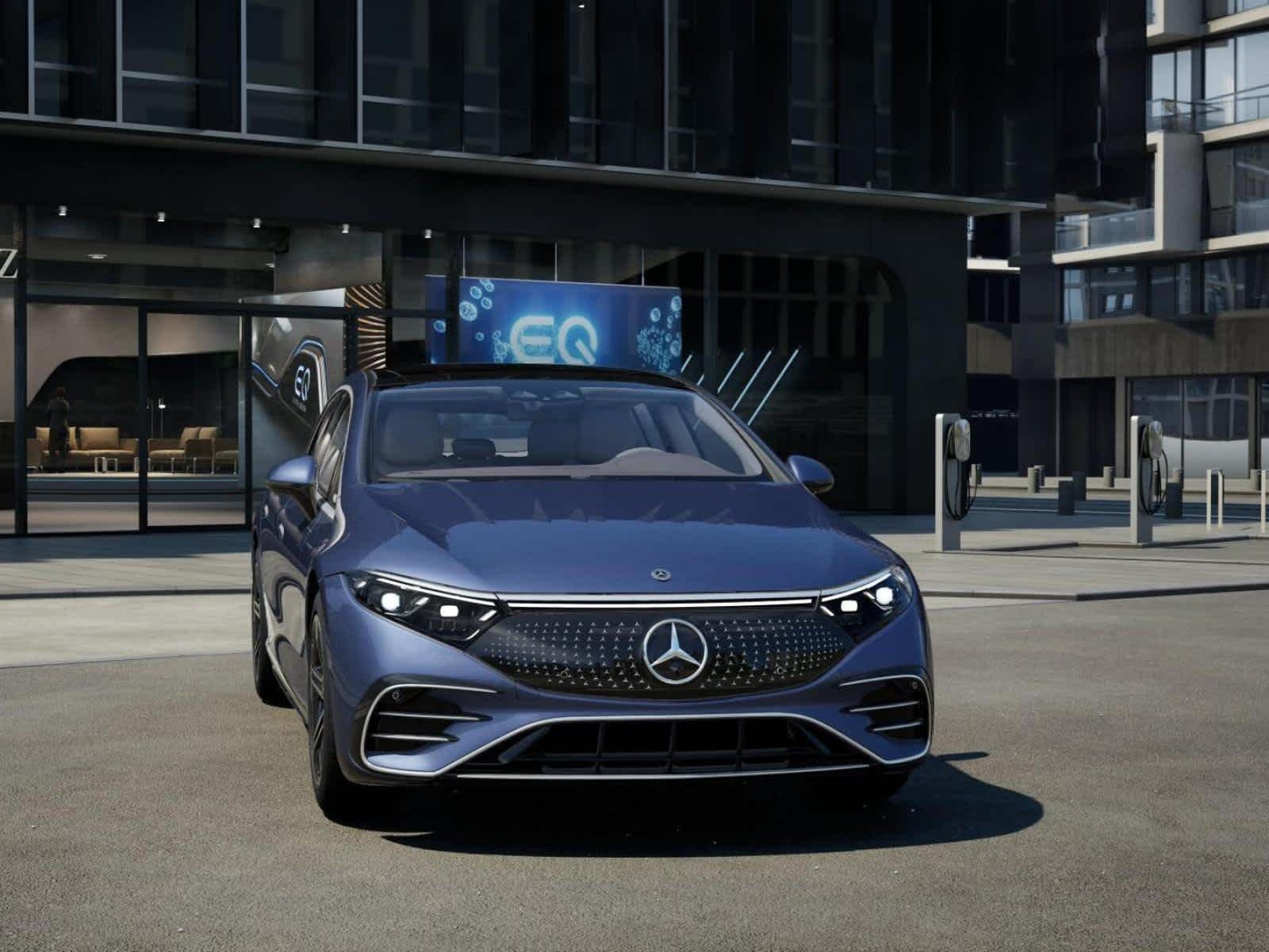 New 2026 Twilight Blue Metallic Mercedes-Benz EQS 450 image 7