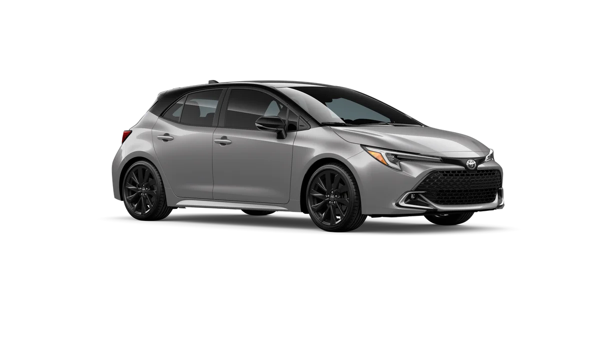 New 2026 Classic Silver Metallic with Midnight Black Metallic roof Toyota XSE image 14