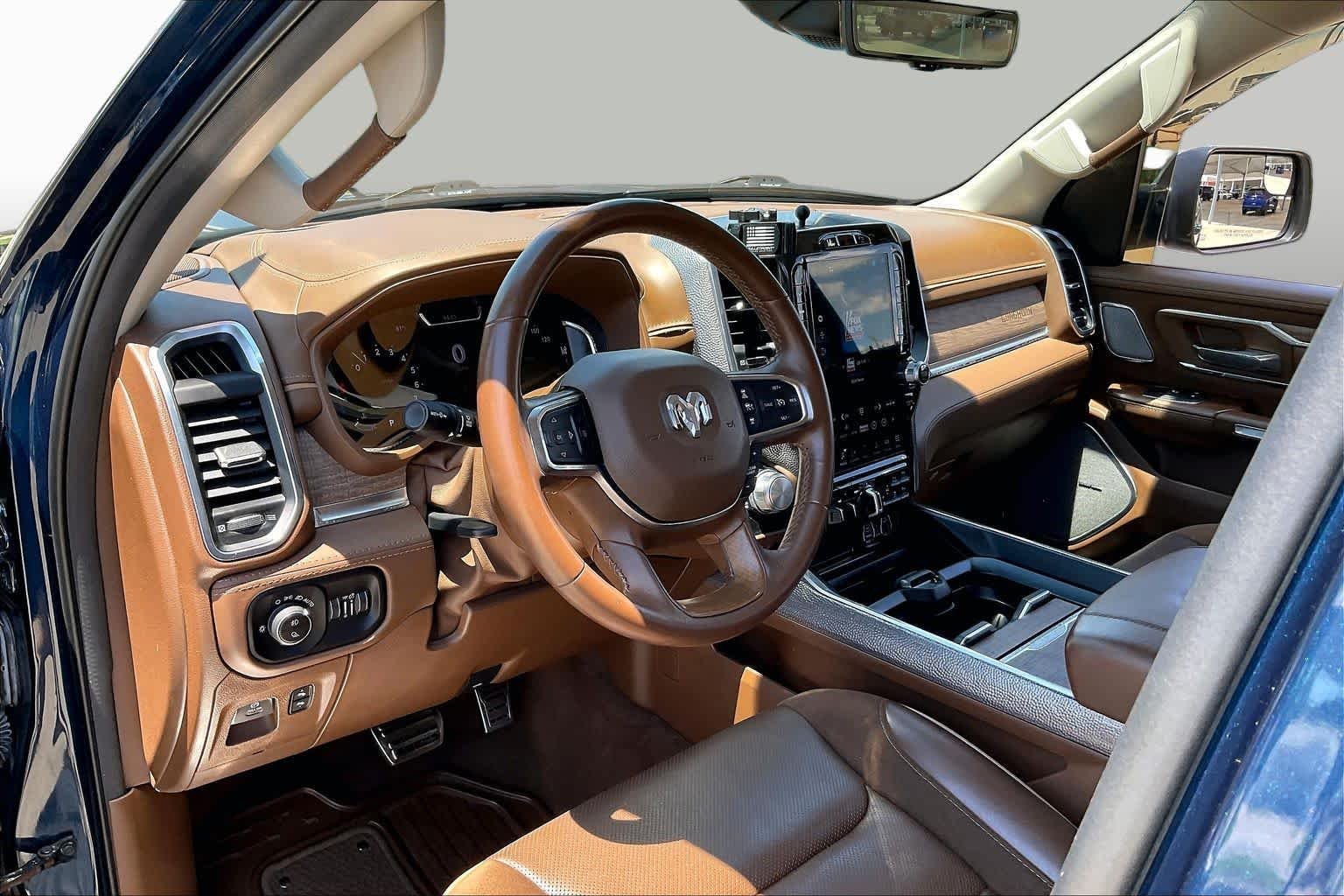 Used 2023 Patriot Blue Pearlcoat Ram Longhorn image 17