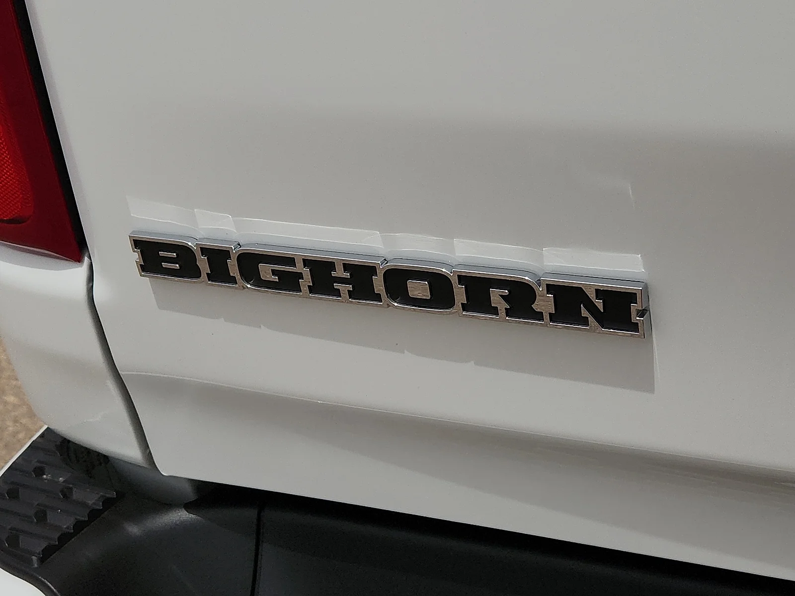 New 2026 Bright White Clear-Coat  Paint Ram BIG HORN CREW CAB 4X4 5